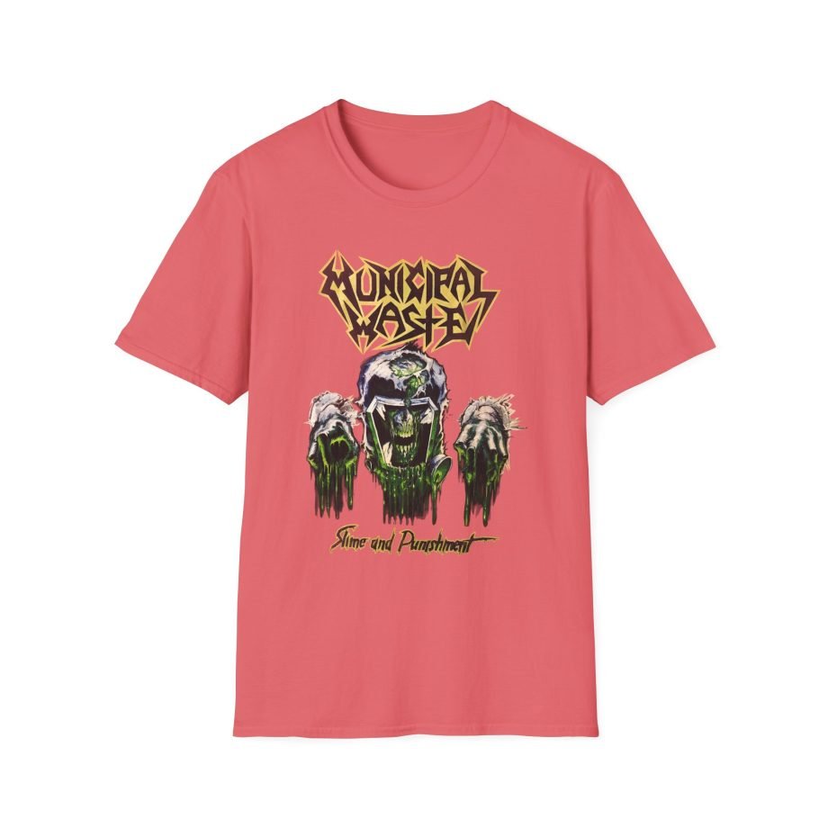 Municipal Waste Slime and Punishment Unisex Softstyle T-Shirt