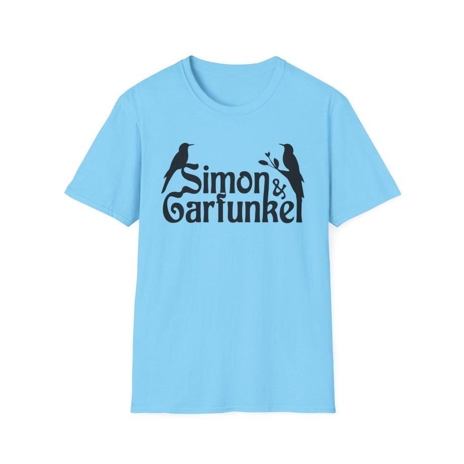 Simon and Garfunkel Birds Unisex Softstyle T-Shirt