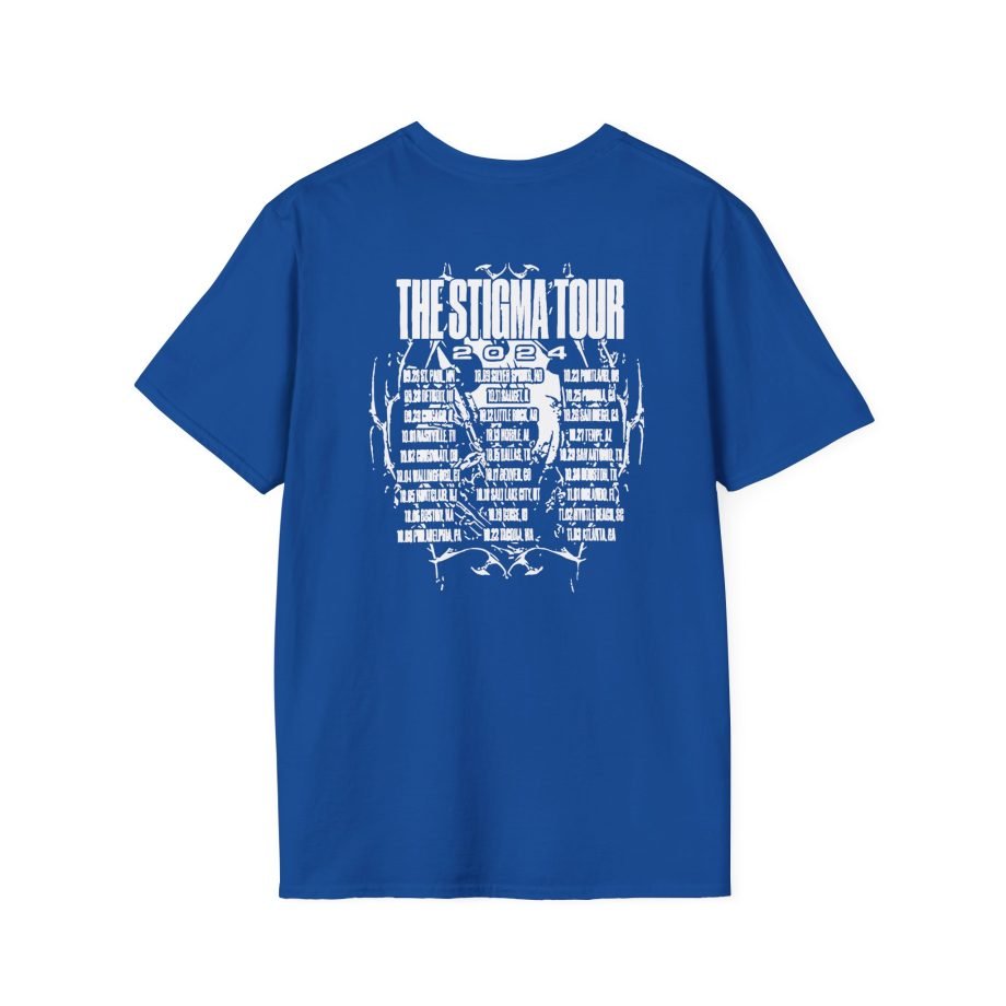 Wage War Tie Dye Stigma Tour Unisex Softstyle T-Shirt