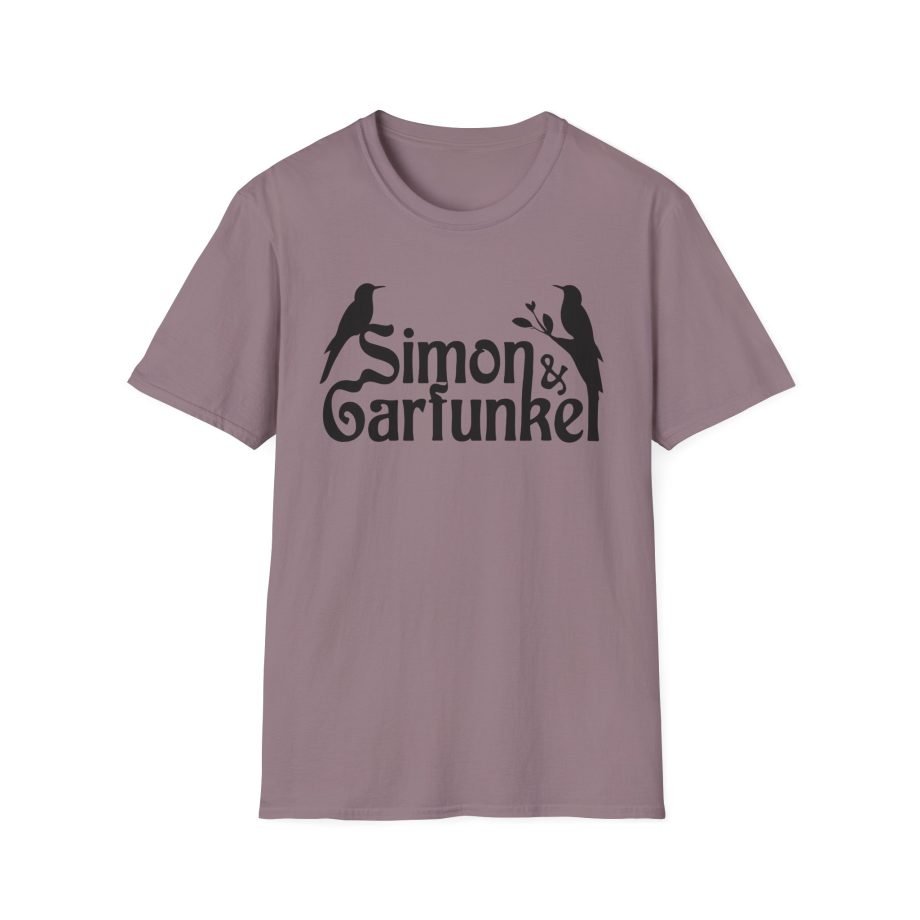 Simon and Garfunkel Birds Unisex Softstyle T-Shirt