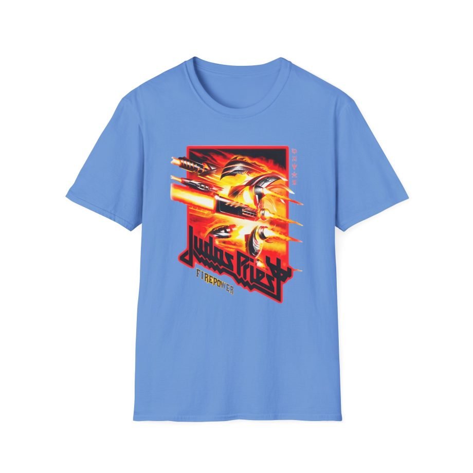 Judas Priest Firepower Figures Unisex Softstyle T-Shirt