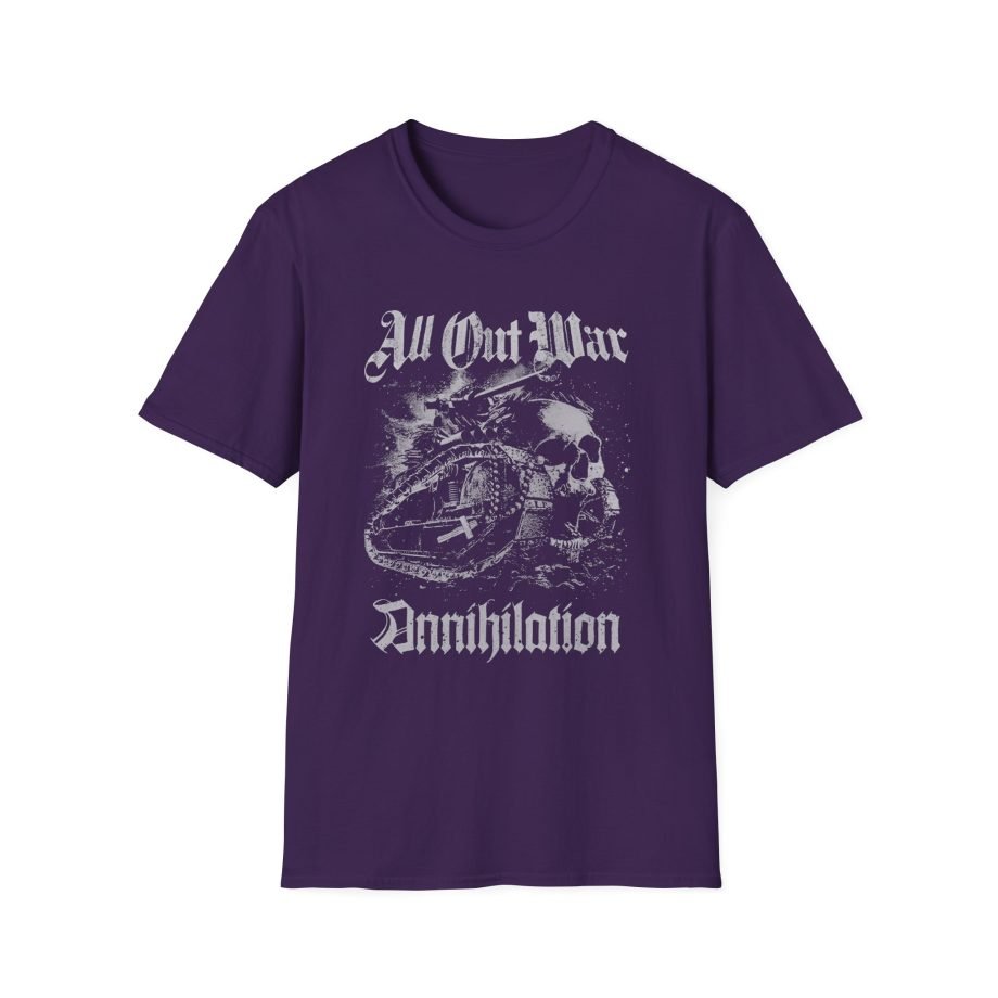 All Out War Annihilation Unisex Softstyle T-Shirt