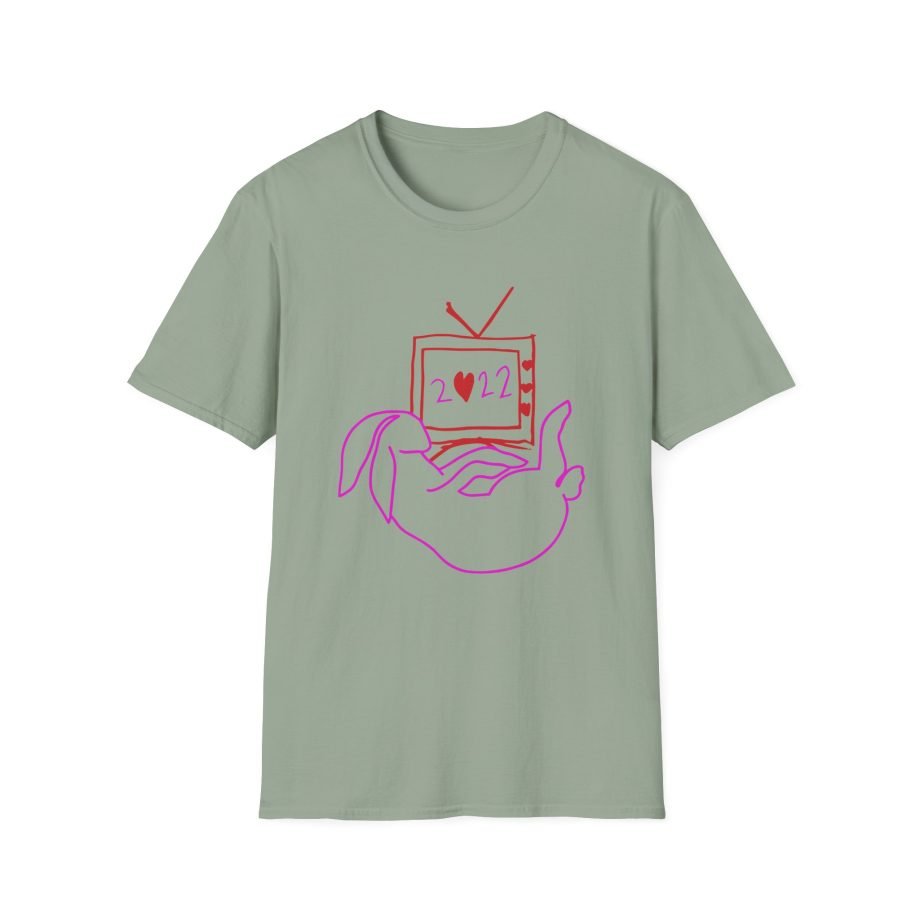 Hslot Bunny Tv Unisex Softstyle T-Shirt