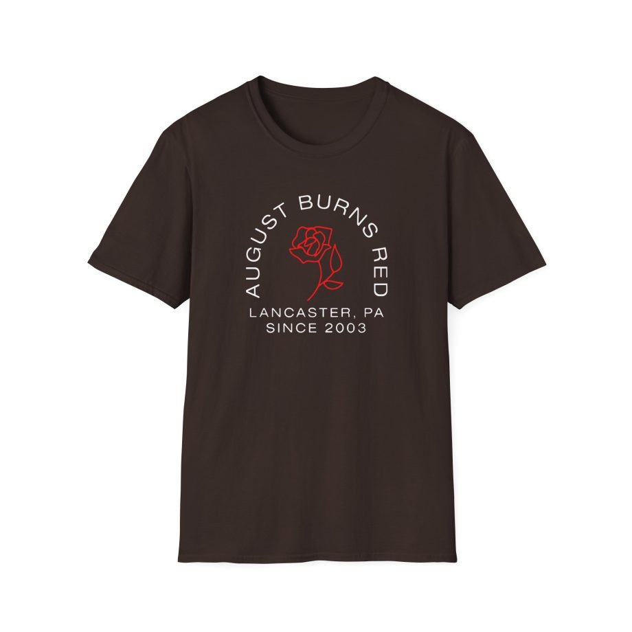 August Burns Red Rose Unisex Softstyle T-Shirt