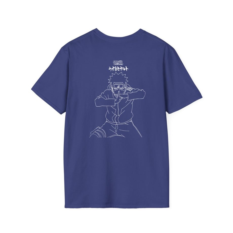 Naruto Line Art Unisex Softstyle T-Shirt