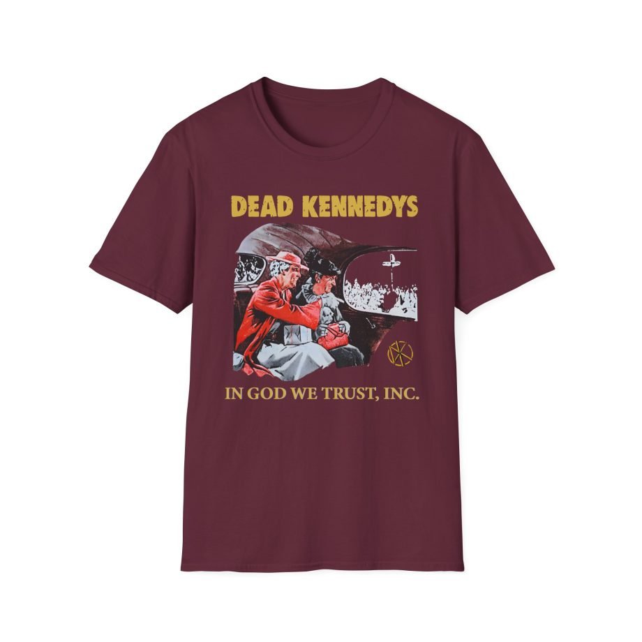 Dead Kennedys In God We Trust Unisex Softstyle T-Shirt