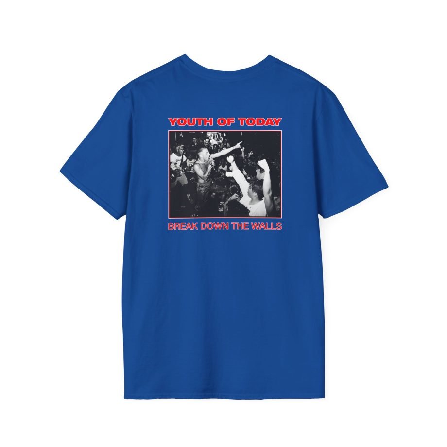 Youth of Today Break Down The Walls Unisex Softstyle T-Shirt
