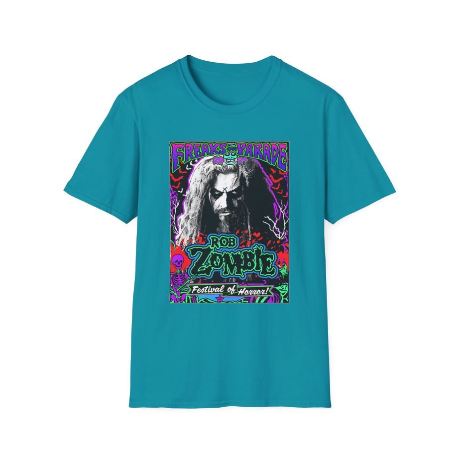 Rob Zombie Festival of Horror Itin Unisex Softstyle T-Shirt