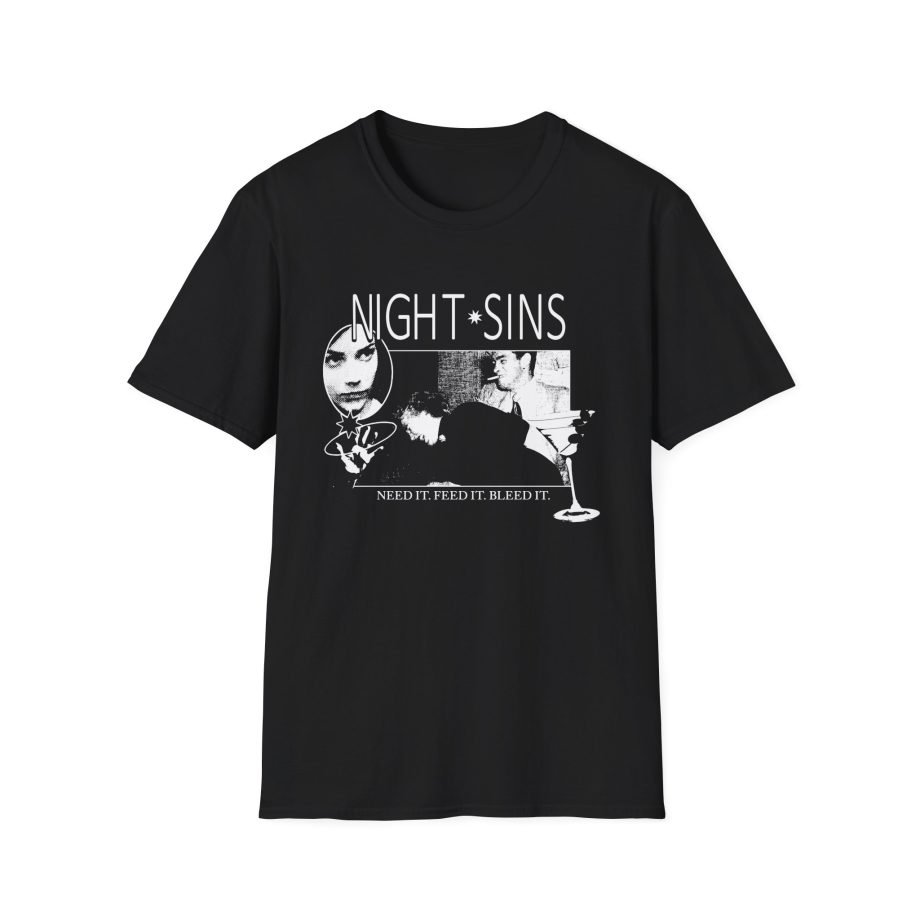 Night Sins Bleed It Unisex Softstyle T-Shirt