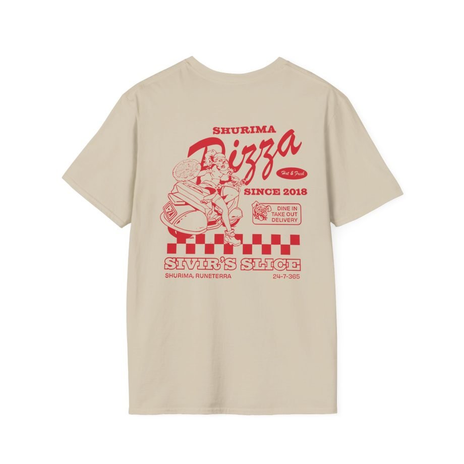 League Of Legends Pizza Delivery Sivir Unisex Softstyle T-Shirt