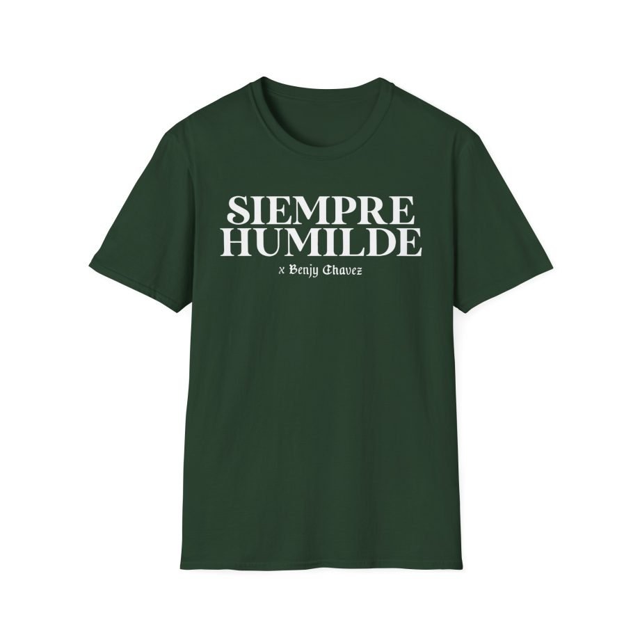 Benjy Chavez Siempre Humilde Unisex Softstyle T-Shirt