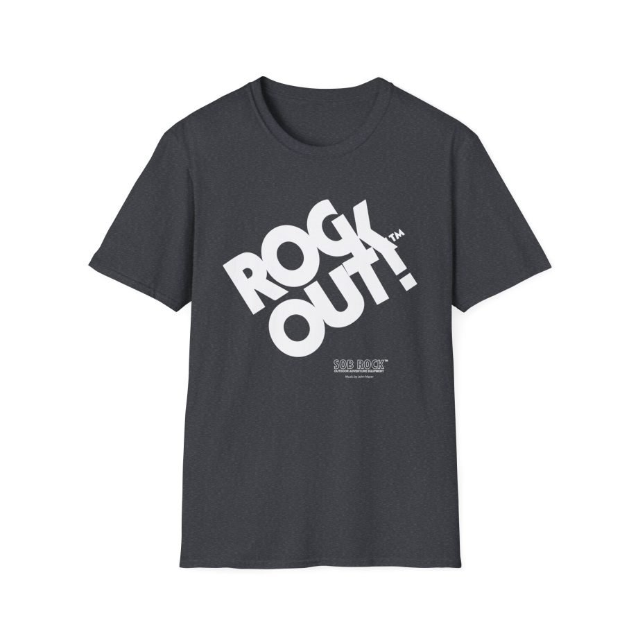 John Mayer Rock Out Unisex Softstyle T-Shirt