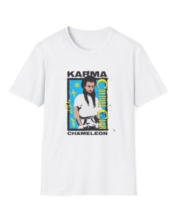 Boy George Karma Chameleon 40th Anniversary Boy George Unisex Softstyle T-Shirt