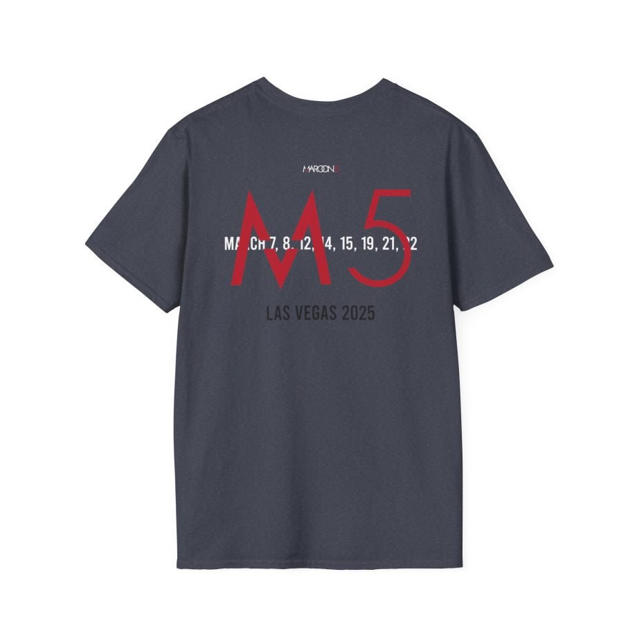 Adam Levine M5LV Distressed Unisex Softstyle T-Shirt