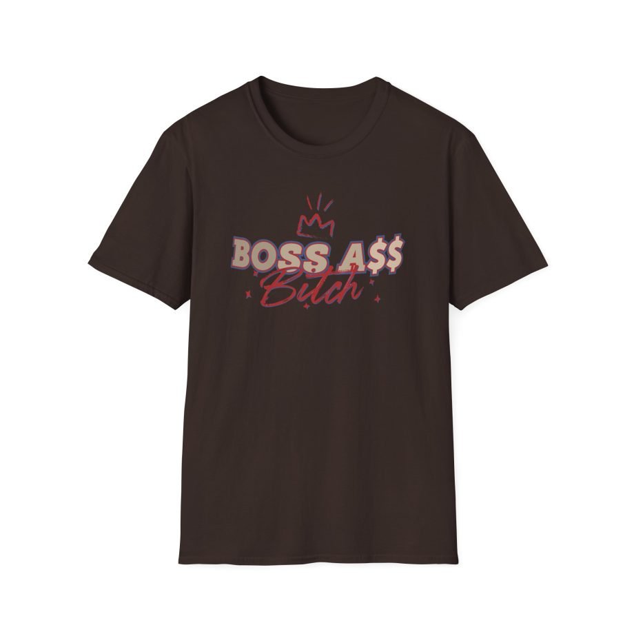 Ted Lasso Boss Ass Bitch Unisex Softstyle T-Shirt