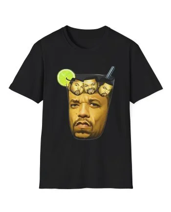 Ice Cube In Iced Tea Unisex Softstyle T-Shirt
