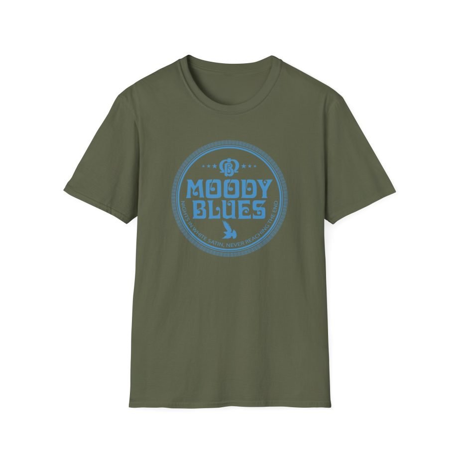 The Moody Blues Nights In White Satin Unisex Softstyle T-Shirt