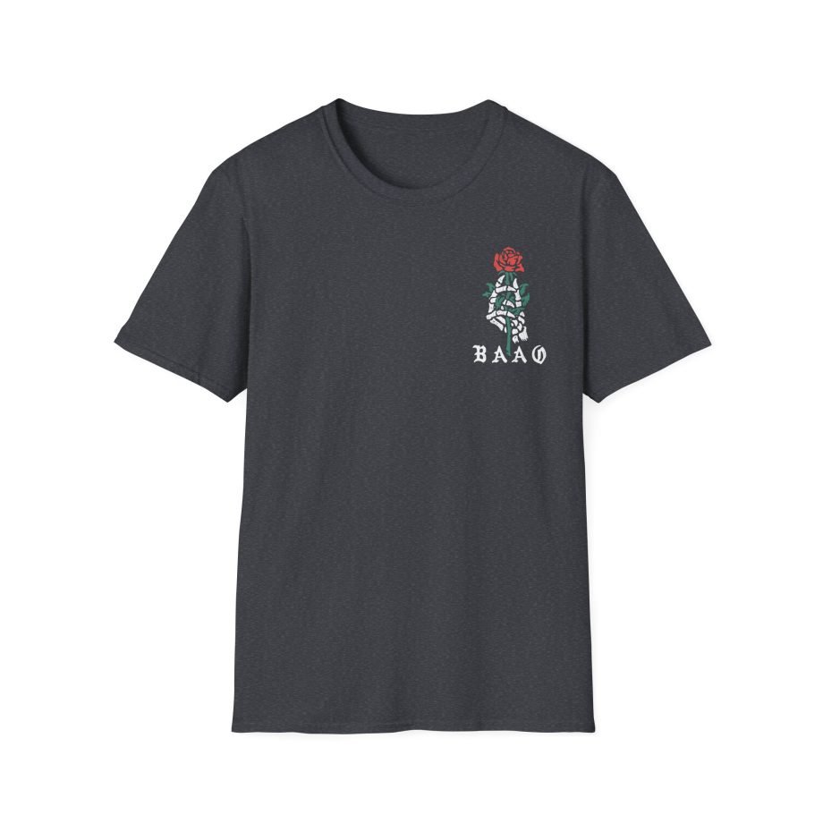 Being as an Ocean Skeleton Rose Unisex Softstyle T-Shirt