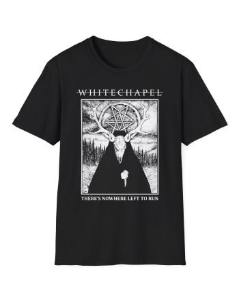 Whitechapel Deer Demon Oil Unisex Softstyle T-Shirt