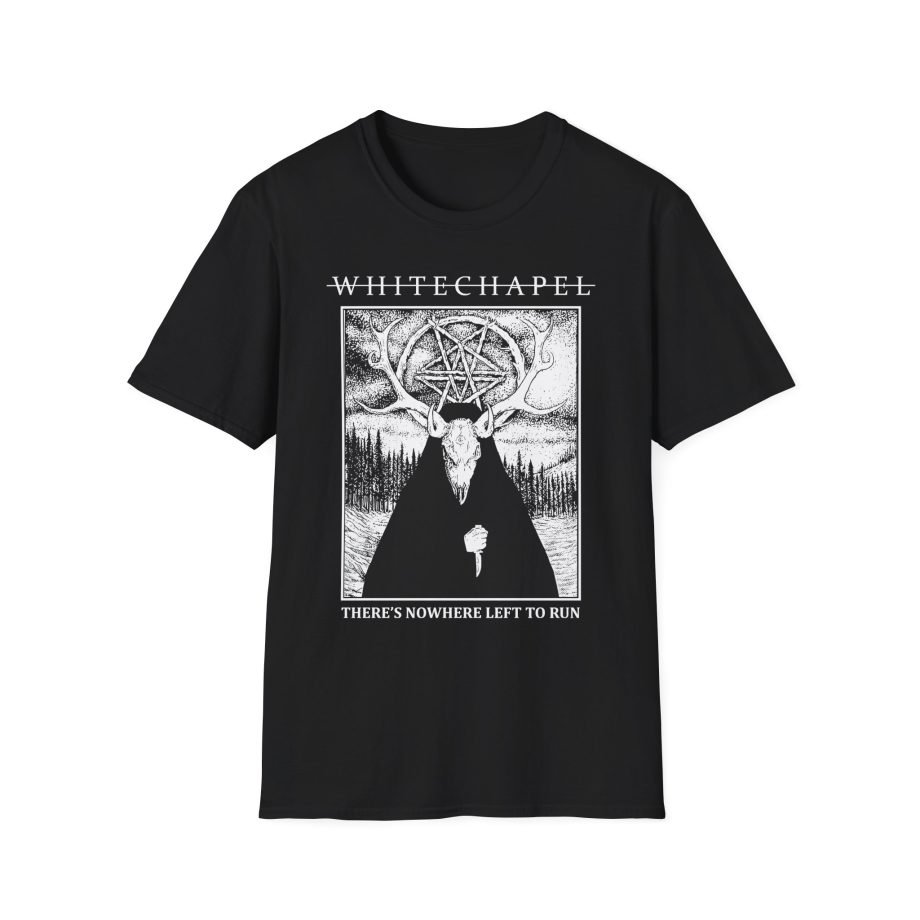 Whitechapel Deer Demon Oil Unisex Softstyle T-Shirt