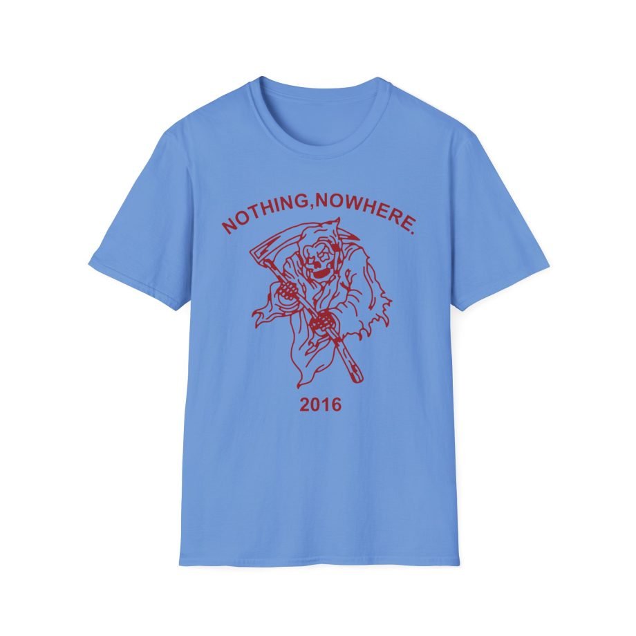 Nothing Nowhere Red Reaper unisex softstyle t-shirt