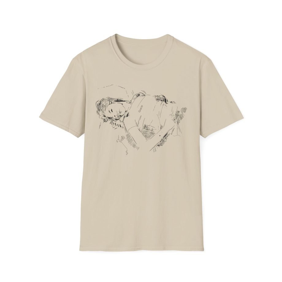 Gracie Abrams Portrait Sketch Unisex Softstyle T-Shirt