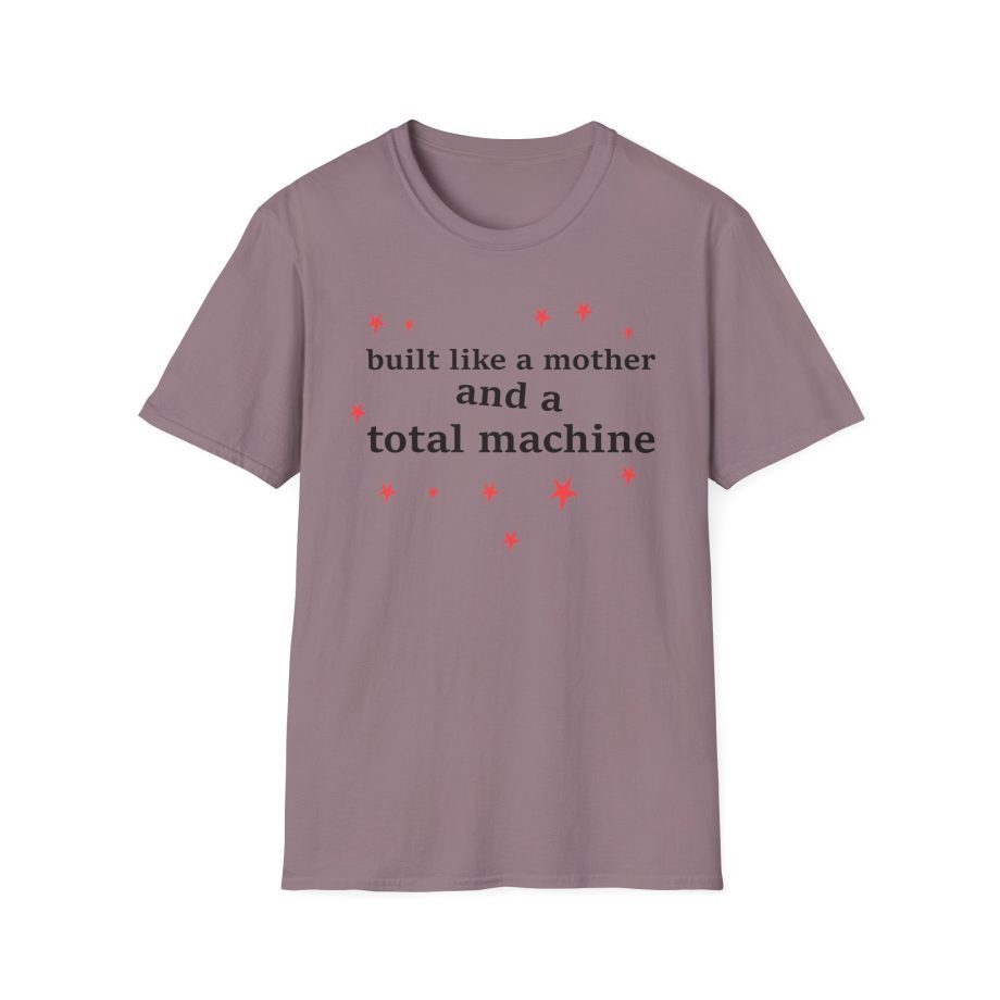 Olivia Rodrigo Built Like a Mother and a Total Machine Unisex Softstyle T-shirt