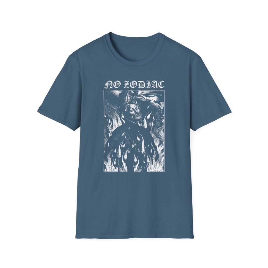No Zodiac Burning Alive Unisex Softstyle T-Shirt