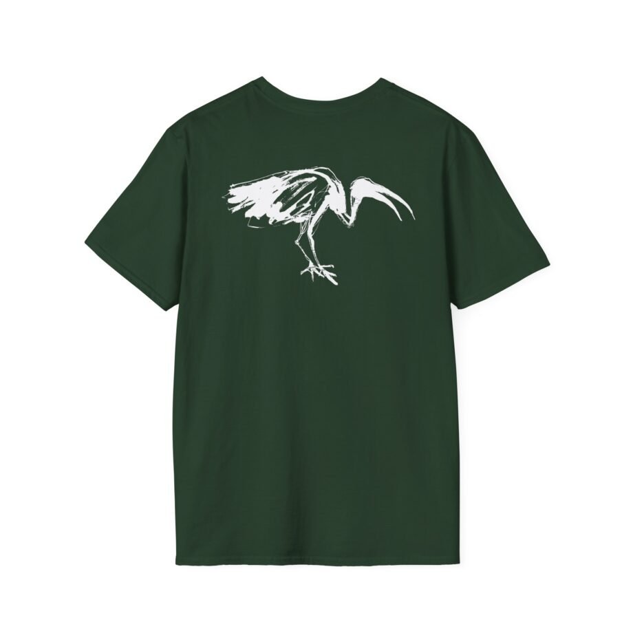 Dmas The Glow Mono Ibis Unisex Softstyle T-Shirt
