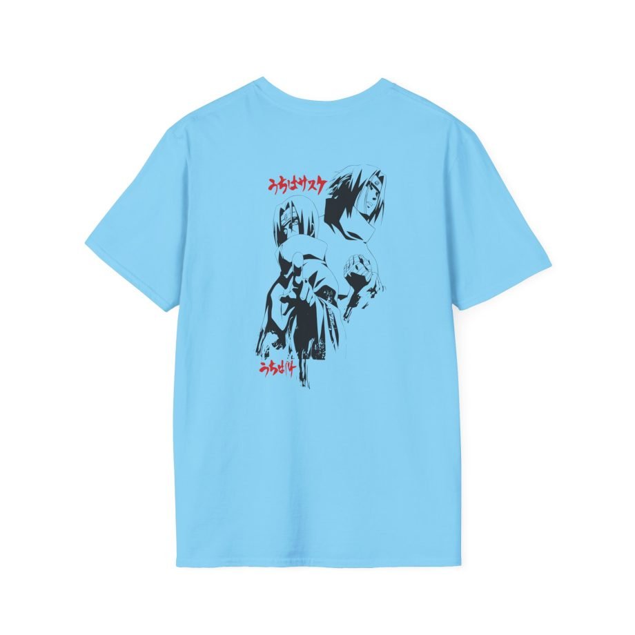 Naruto Sasuke & Itachi Unisex Softstyle T-Shirt