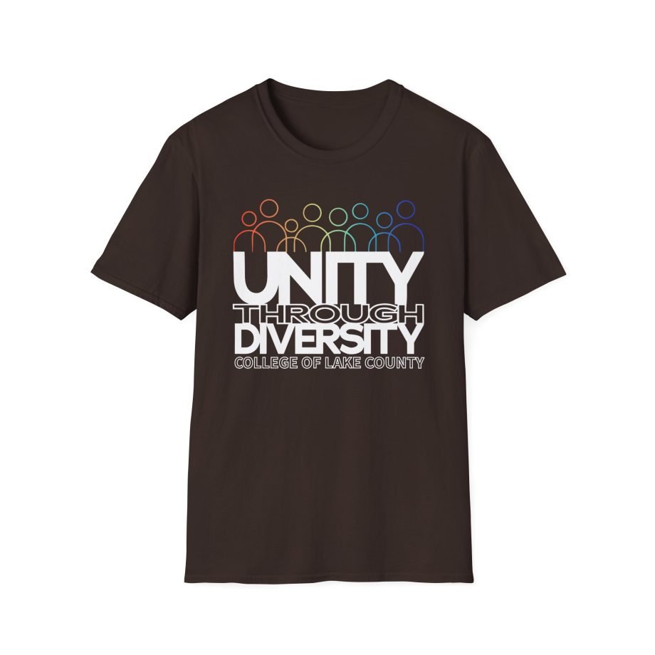 College Lake County Rainbow Equality Unisex Softstyle T-Shirt