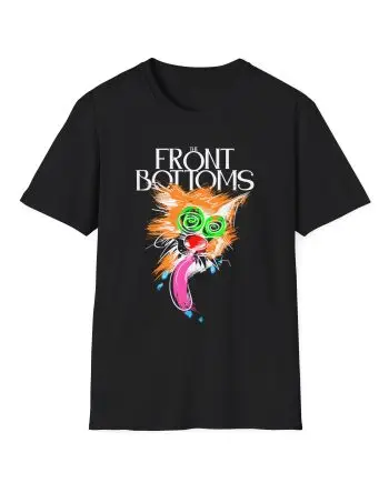 The Front Bottoms New Yorker Cat Unisex Softstyle T-Shirt