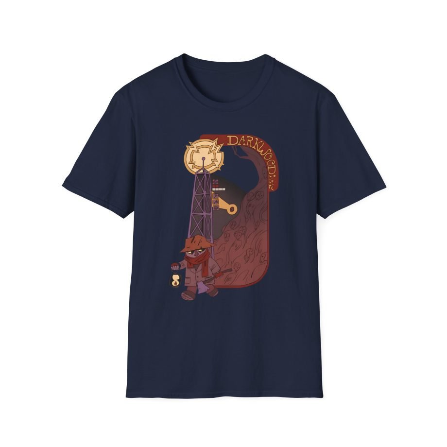 Pyrocynical Darkwood Radio Tower Unisex Softstyle T-Shirt