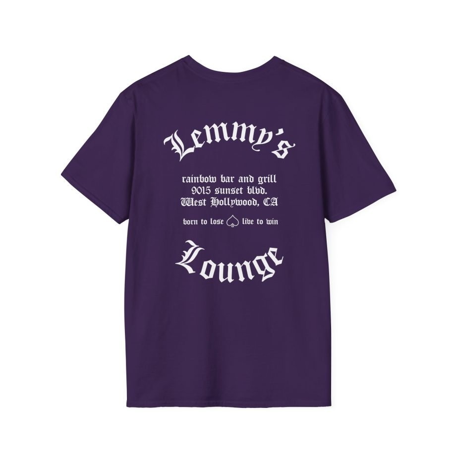 Motorhead England Lounge Unisex Softstyle T-Shirt