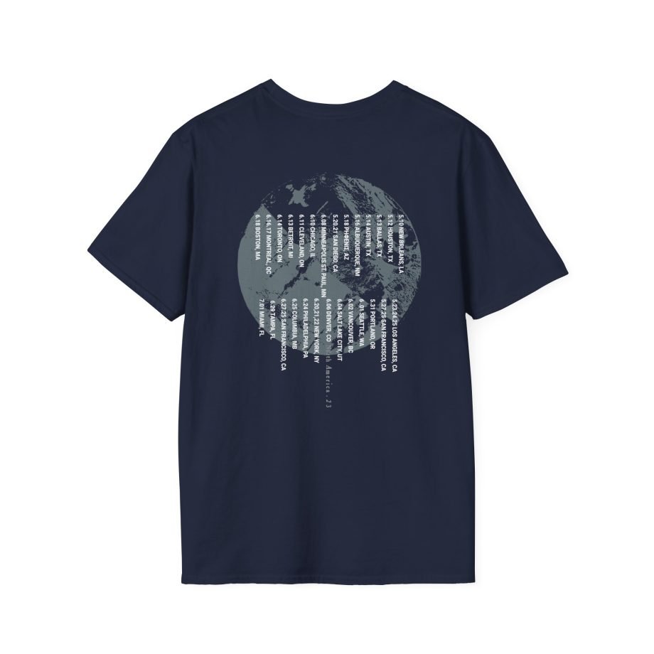 The Cure Shows Of A Lost World Moon Unisex Softstyle T-Shirt