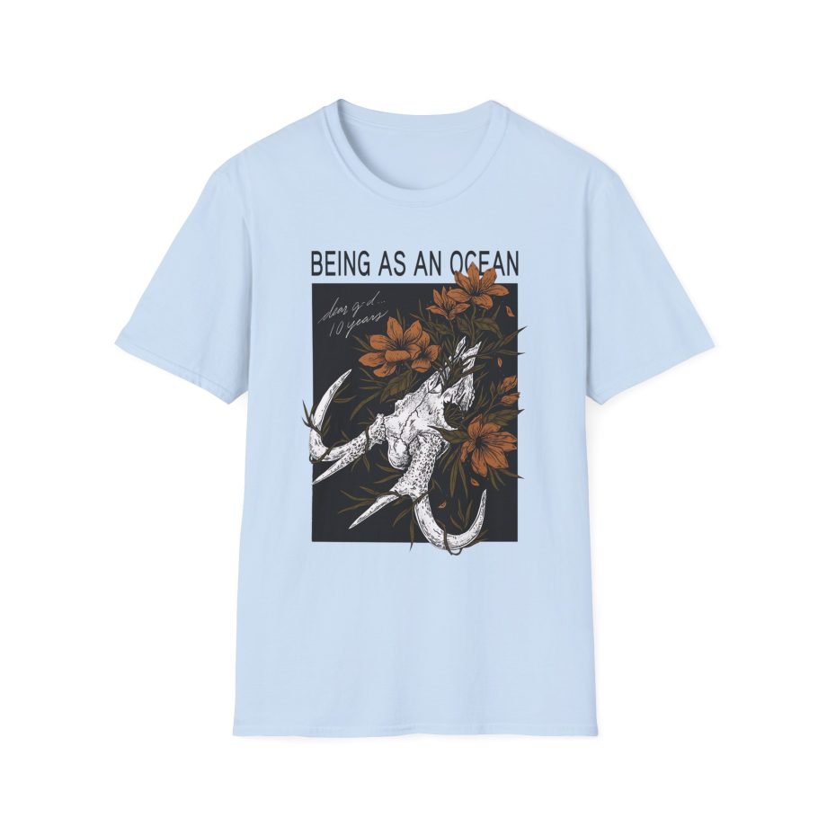Being as an Ocean Deer Skull Unisex Softstyle T-Shirt