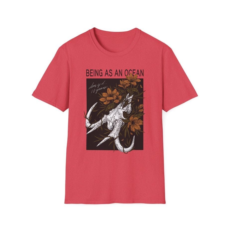 Being as an Ocean Deer Skull Unisex Softstyle T-Shirt