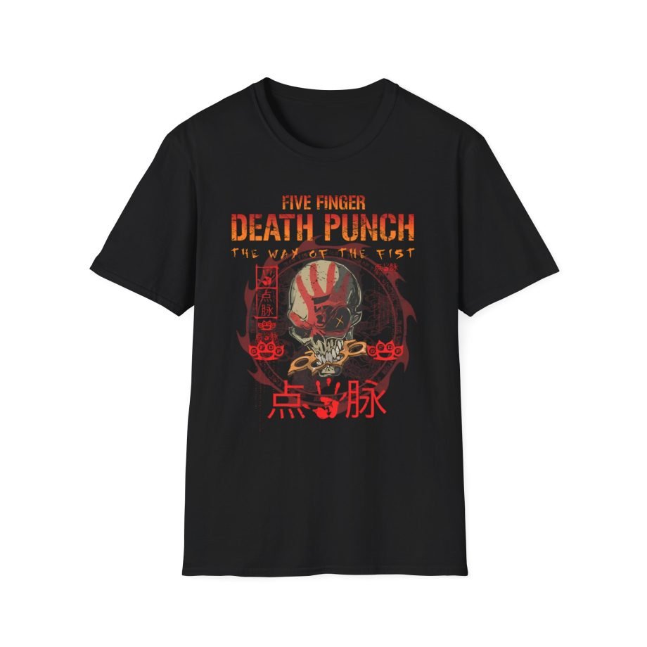 Five Finger Death Punch the Way of the Fist Anniversary  Unisex Softstyle T-Shirt