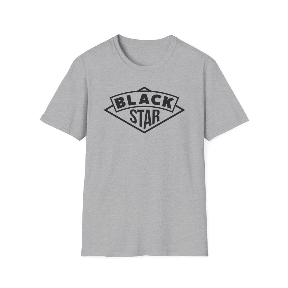 Black Star Icon Unisex Softstyle T-Shirt