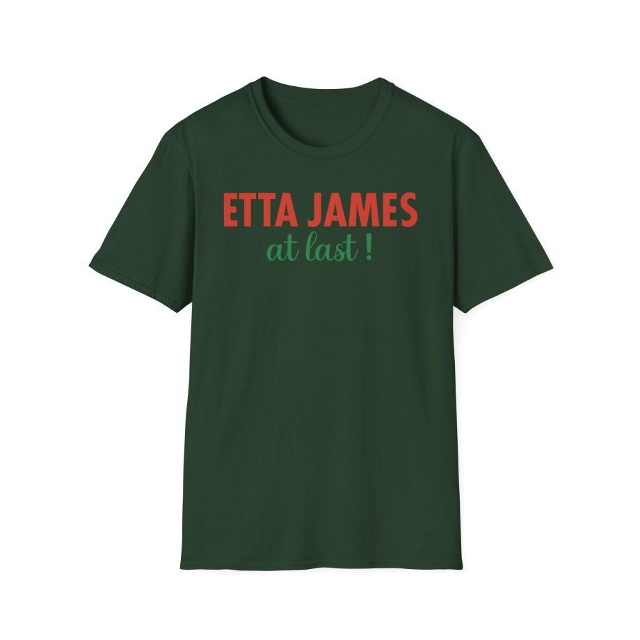 Etta James at Last Unisex Softstyle T-Shirt