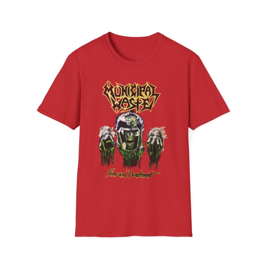 Municipal Waste Slime and Punishment Unisex Softstyle T-Shirt