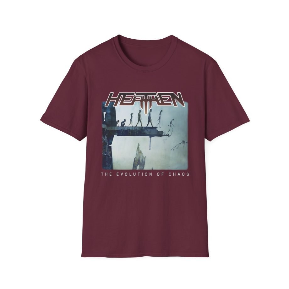 Heathen The Evolution Of Chaos Unisex Softstyle T-Shirt