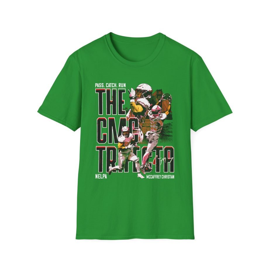 Christian Mccaffrey Trifecta Unisex Softstyle T-Shirt
