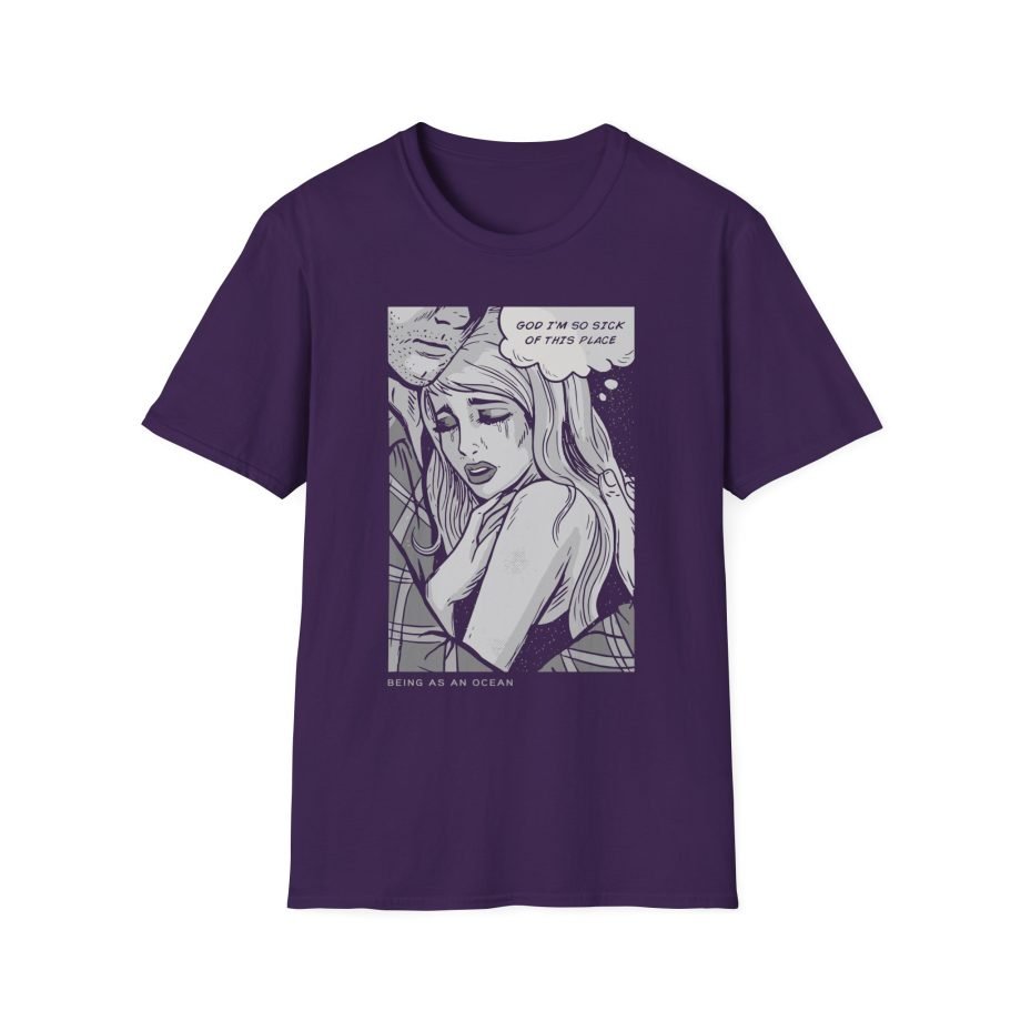 Being as an Ocean Comic Girl 10 Year Unisex Softstyle T-Shirt
