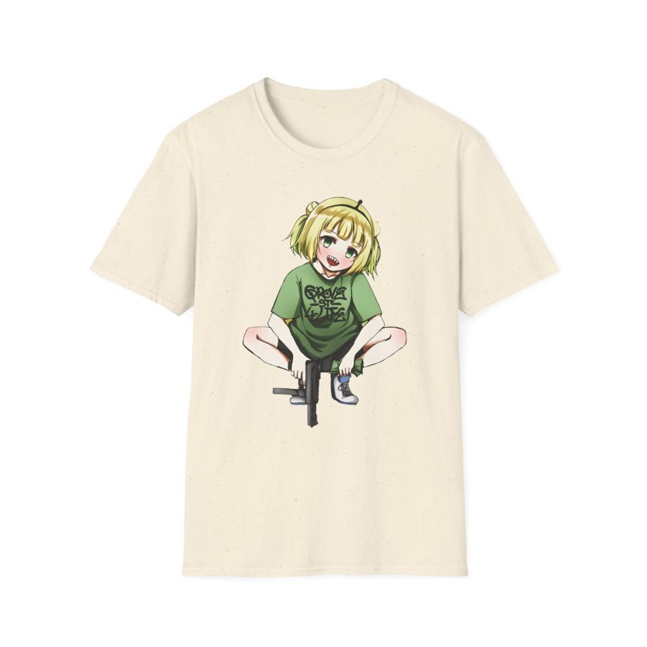 Girl And Gun Amano Pikamee Unisex Softstyle T-Shirt