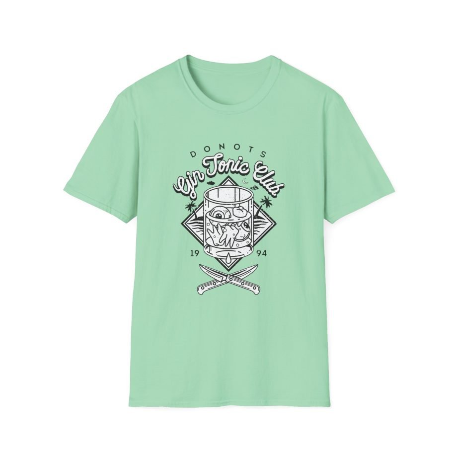 Donots Gin Tonic Club Unisex Softstyle T-Shirt