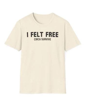 Circa Survive I Felt Free Unisex Softstyle T-Shirt