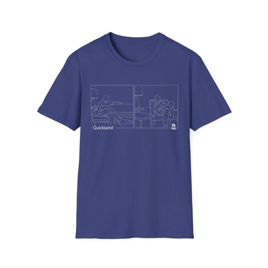 Hot Water Music Quicksand Split Unisex Softstyle T-Shirt