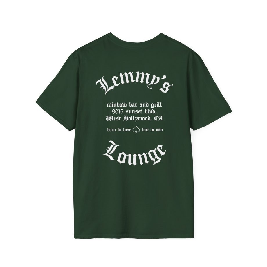 Motorhead England Lounge Unisex Softstyle T-Shirt