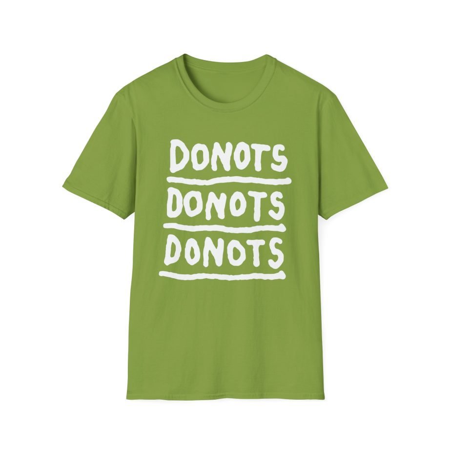 Donots Triple Logo Unisex Softstyle T-Shirt